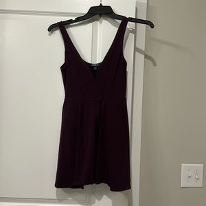 Purple formal dress